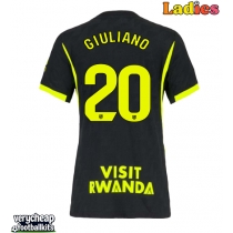 Atletico Madrid Giuliano Simeone #20 Replica Away Shirt Ladies 2026-27 Short Sleeve